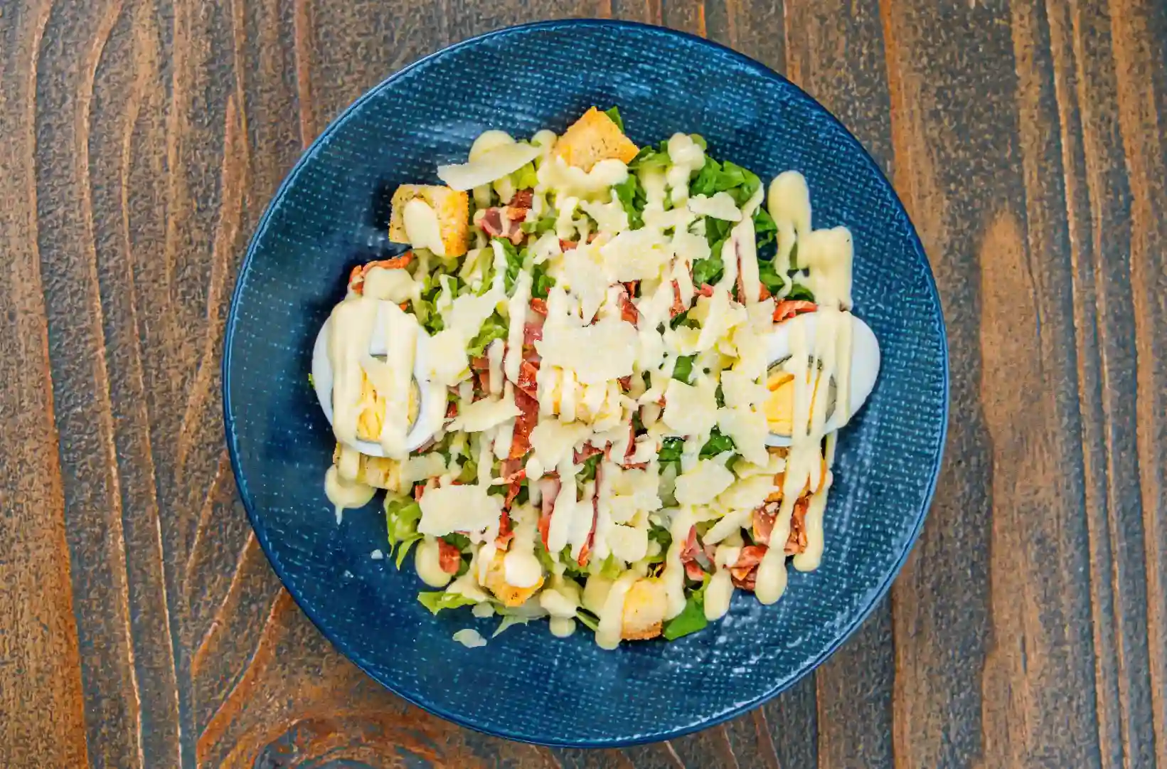 Caesar Salad with croutons and parmesan